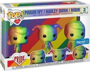 POP! - POPS! WITH PURPOSE - DC HEROES - POISON IVY, HARLEY QUINN ROBIN (PRIDE 2022) 3-PACK FUNKO από το PUBLIC