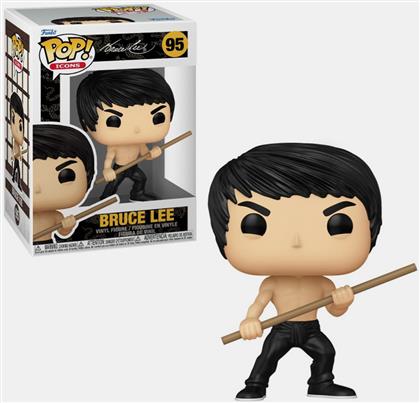 ICONS:BRUCE LEE (WITH BO STAFF) 95 (9000267219-93171) FUNKO POP