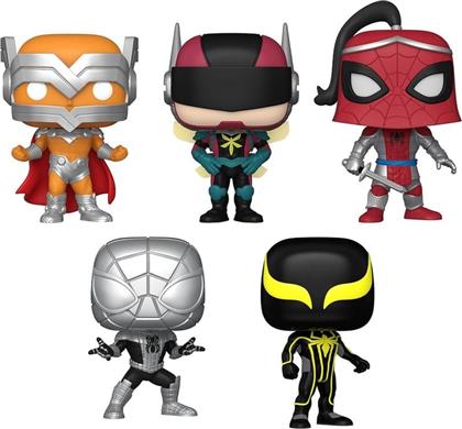 POP! MARVEL: PRODIGY, THE HORNET, PRINCE OF ARACHNE, SPIDER-ARMOR MK I, SPIDER-ARMOR MK II - 5-PACK FUNKO