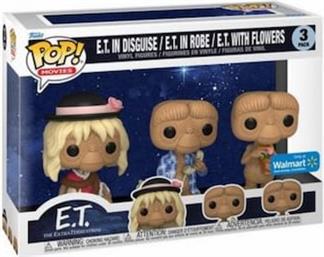 POP! MOVIES - E.T. - E.T. IN DISGUISE/ E.T. IN ROBE/ E.T. WITH FLOWERS 3-PACK FUNKO