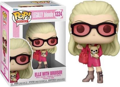 POP! MOVIES - LEGALLY BLONDE - ELLE WITH BRUISER #1224 FUNKO