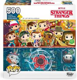 POP! PUZZLE TELEVISION - STRANGER THINGS - 500 PIECES FUNKO