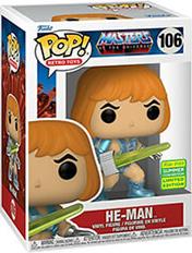 ! RETRO TOYS MASTERS OF THE UNIVERSE - HE-MAN #106 VINYL FIGURE FUNKO POP