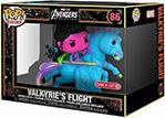 ! RIDES DELUXE: MARVEL AVENGERS END GAME VALKYRIESS FLIGHT #86 FUNKO POP