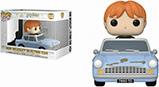 RIDES SUPER DELUXE: HARRY POTTER CHAMBER OF SECRETS - RON WEASLEY IN FLYING CAR #112 FUNKO POP