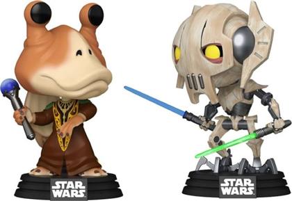 POP! STAR WARS - JAR JAR BINKS VS GENERAL GRIEVOUS 2-PACK FUNKO