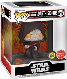 POP! STAR WARS - RED SABER COLLECTION - DARTH SIDIOUS #519 FUNKO