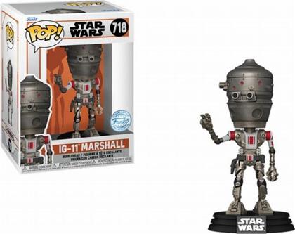 POP! STAR WARS - THE MANDALORIAN - IG-11 MARSHALL #718 FUNKO