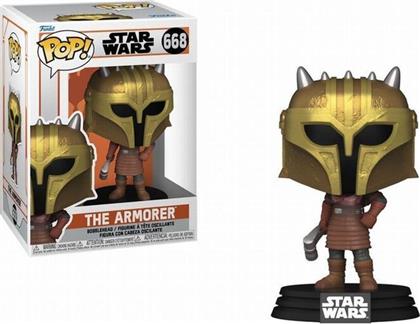 POP! STAR WARS - THE MANDALORIAN - THE ARMORER #668 FUNKO