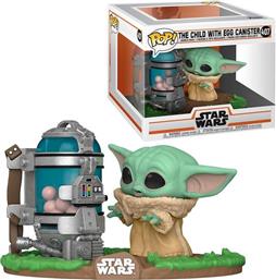 POP! STAR WARS - THE MANDALORIAN - THE CHILD (BABY YODA) WITH EGG CANISTER #407 FUNKO