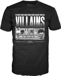 POP! TEE MY HERO ACADEMIA - VILLAINS ΜΑΥΡΟ T-SHIRT (L) FUNKO