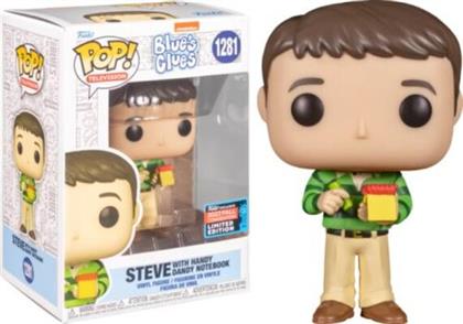 POP! TELEVISION: BLUES CLUES - STEVE WITH HANDY DANDY NOTEBOOK 1281 SPECIAL EDITION (EXCLUSIVE) FUNKO