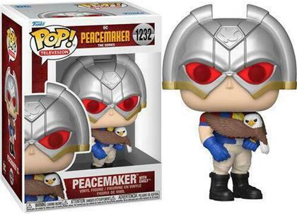 TELEVISION: DC PEACEMAKER - PEACEMAKER WITH EAGLY #1232 VINYL FIGURE FUNKO POP