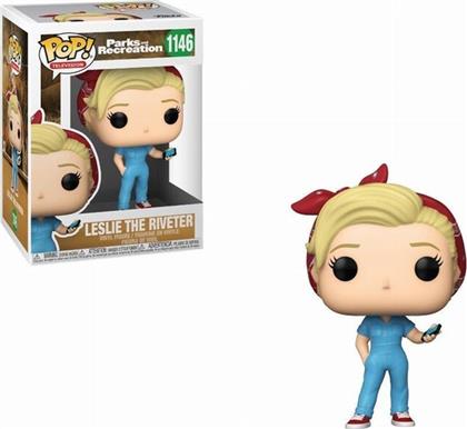POP! TELEVISION - PARKS AND RECREATION - LESLIE THE RIVETER #1146 FUNKO