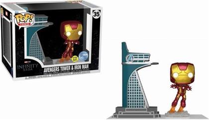 POP! TOWN - MARVEL - AVENGERS - TOWER IRON MAN #35 FUNKO