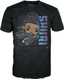 TEE: MARVEL: BLACK PANTHER - SHURI BLACK T-SHIRT FUNKO