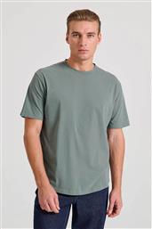 ΑΝΔΡΙΚΟ T-SHIRT ΜΟΝΟΧΡΩΜΟ RELAXED FIT - FBM010-025-04 ΠΡΑΣΙΝΟ ΑΝΟΙΧΤΟ FUNKY BUDDHA