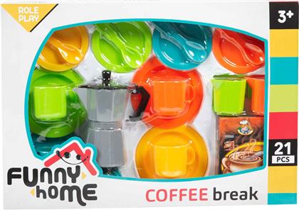 ΠΑΙΔΙΚΟ ΣΕΤ COFFEE BREAK ΜΕ 21 ΑΞΕΣΟΥΑΡ PRG00741 FUNNY HOME