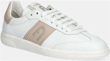 ΔΕΡΜΑΤΙΝΑ ΑΘΛΗΤΙΚΑ ΠΑΠΟΥΤΣΙΑ TWIST LACE-UP SNEAKER ΧΡΩΜΑ: ΑΣΠΡΟ, YJ18FTW BX3724 3742S FURLA