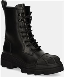 ΔΕΡΜΑΤΙΝΑ WORKERS GUM ARMY BOOT ΧΡΩΜΑ: ΜΑΥΡΟ, YI60FGU BX3508 O6000 FURLA