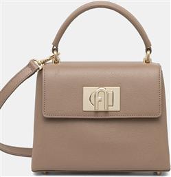 ΔΕΡΜΑΤΙΝΗ ΤΣΑΝΤΑ ΧΡΩΜΑ: ΜΠΕΖ, WB00109.ARE000.1257S FURLA