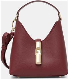 ΔΕΡΜΑΤΙΝΗ ΤΣΑΝΤΑ ΧΡΩΜΑ: ΜΠΟΡΝΤΟ, WE00876 ARE000 CGQ00 FURLA