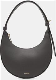 ΔΕΡΜΑΤΙΝΗ ΤΣΑΝΤΑ ΧΡΩΜΑ: ΓΚΡΙ, WE00649.AX0733.4283S FURLA