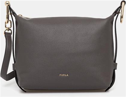 ΔΕΡΜΑΤΙΝΗ ΤΣΑΝΤΑ ΧΡΩΜΑ: ΓΚΡΙ, WE00831.BX2045.4283S FURLA