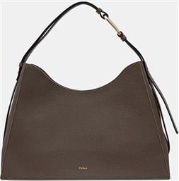 ΔΕΡΜΑΤΙΝΗ ΤΣΑΝΤΑ ΧΡΩΜΑ: ΚΑΦΕ, WB01246.HSF000.2566S FURLA