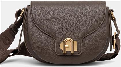 ΔΕΡΜΑΤΙΝΗ ΤΣΑΝΤΑ ΧΡΩΜΑ: ΚΑΦΕ, WB01491.BX0356.4594S FURLA