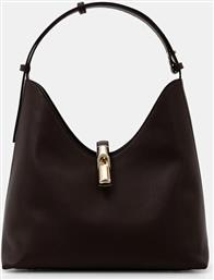 ΔΕΡΜΑΤΙΝΗ ΤΣΑΝΤΑ ΧΡΩΜΑ: ΚΑΦΕ, WB01499.BX3104.2460S FURLA