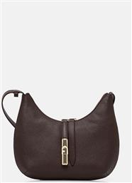 ΔΕΡΜΑΤΙΝΗ ΤΣΑΝΤΑ ΧΡΩΜΑ: ΚΑΦΕ, WB01500.BX3353.2460S FURLA