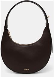 ΔΕΡΜΑΤΙΝΗ ΤΣΑΝΤΑ ΧΡΩΜΑ: ΚΑΦΕ, WE00649.AX0733.2460S FURLA