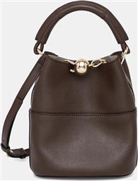 ΔΕΡΜΑΤΙΝΗ ΤΣΑΝΤΑ ΧΡΩΜΑ: ΚΑΦΕ, WE00832.BX3169.4290S FURLA