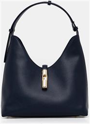 ΔΕΡΜΑΤΙΝΗ ΤΣΑΝΤΑ GOCCIA M ΧΡΩΜΑ: ΝΑΥΤΙΚΟ ΜΠΛΕ, WB01499 BX3104 4852S FURLA