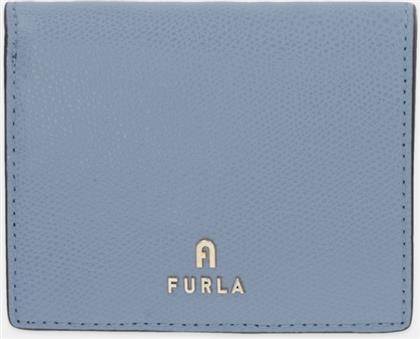 ΔΕΡΜΑΤΙΝΟ ΠΟΡΤΟΦΟΛΙ ΧΡΩΜΑ: ΜΠΛΕ, WP00304 ARE000 4352S FURLA