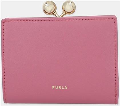 ΔΕΡΜΑΤΙΝΟ ΠΟΡΤΟΦΟΛΙ ΧΡΩΜΑ: ΡΟΖ, WP00541.BX3104.4147S FURLA