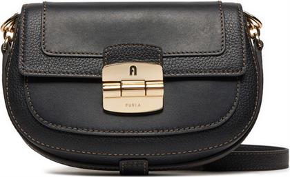 ΤΣΑΝΤΑ CLUB 2 S CROSSBODY 26 WB00920-BX0053-O6000-1007 ΜΑΥΡΟ FURLA