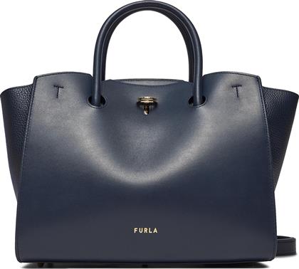 ΤΣΑΝΤΑ GENESI M TOTE WB00811-BX0053-2676S-1007 ΣΚΟΥΡΟ ΜΠΛΕ FURLA