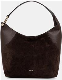 ΤΣΑΝΤΑ ΣΟΥΕΤ LARA M HOBO ΧΡΩΜΑ: ΚΑΦΕ, WB01900 BX1895 4286S FURLA