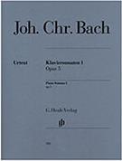 BACH J.C. - SONATEN N.1 OP.5 G HENLE VERLAG