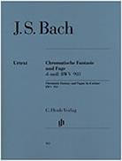 BACH J.S. - CHROMATIC FANTASY AND FUGUE D MINOR BWV 903 AND 903A G HENLE VERLAG