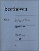 BEETHOVEN - KLAVIERSONATE E DUR OP.109 / ΕΚΔΟΣΕΙΣ HENLE VERLAG- URTEXT G HENLE VERLAG