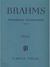 BRAHMS - SCHUMANN VARIATIONEN OP. 9. G HENLE VERLAG