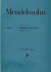 FELIX MENDELSSOHN BARTHOLDY - RONDO CAPRICCIOSO OP. 14/ ΕΚΔΟΣΕΙΣ HENLE VERLAG G HENLE VERLAG