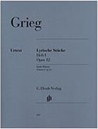 GRIEG LYRIC PIECES N.1 OP.12 G HENLE VERLAG