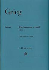 GRIEG SONATA EMIN OP.7 /ΕΚΔΟΣΕΙΣ HENLE VERLAG- URTEXT G HENLE VERLAG