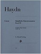 HAYDN - SONATAS VOL III G HENLE VERLAG