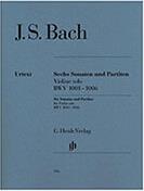 JOHANN SEBASTIAN BACH - SONATAS AND PARTITAS BWV 1001-1006 ΓΙΑ ΣΟΛΟ ΒΙΟΛΙ G HENLE VERLAG