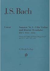 JOHANN SEBASTIAN BACH- SONATAS FOR VIOLIN AND PIANO- HARPSICHORD/ ΕΚΔΟΣΕΙΣ HENLE VERLAG- URTEXT G HENLE VERLAG